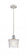 Niagara - 1 Light - 7 inch - White Polished Chrome - Cord hung - Mini Pendant (3442|516-1P-WPC-G402-LED)