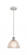 Arietta - 1 Light - 8 inch - White Polished Chrome - Cord hung - Mini Pendant (3442|516-1P-WPC-G422)