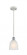 Brookfield - 1 Light - 6 inch - White Polished Chrome - Cord hung - Mini Pendant (3442|516-1P-WPC-G441)