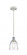 Brookfield - 1 Light - 6 inch - White Polished Chrome - Cord hung - Mini Pendant (3442|516-1P-WPC-G442)