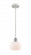Fenton - 1 Light - 7 inch - White Polished Chrome - Cord hung - Mini Pendant (3442|516-1P-WPC-G91)