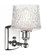 Niagara - 1 Light - 7 inch - Polished Chrome - Sconce (3442|516-1W-PC-G402-LED)