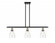 Ellery - 3 Light - 36 inch - Black Antique Brass - Stem hung - Island Light (3442|516-3I-BAB-G394-LED)