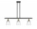 Brookfield - 3 Light - 36 inch - Black Antique Brass - Stem hung - Island Light (3442|516-3I-BAB-G442)