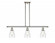 Ellery - 3 Light - 36 inch - Polished Nickel - Stem hung - Island Light (3442|516-3I-PN-G394-LED)