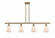 Ellery - 4 Light - 48 inch - Brushed Brass - Stem hung - Island Light (3442|516-4I-BB-G391-LED)