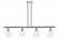 Ellery - 4 Light - 48 inch - Polished Chrome - Stem hung - Island Light (3442|516-4I-PC-G394)