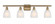 Brookfield - 4 Light - 36 inch - Brushed Brass - Bath Vanity Light (3442|516-4W-BB-G441-LED)