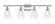 Ellery - 4 Light - 35 inch - Polished Nickel - Bath Vanity Light (3442|516-4W-PN-G394-LED)