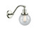 Beacon - 1 Light - 6 inch - Polished Nickel - Adjustable Sconce (3442|515-1W-PN-G204-6)
