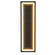 Park Ave. 17''H LED Wall Sconce in Black (4450|HF9404-BK)