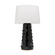 Naomi Table Lamp (6939|HL335201-BLK/GL)
