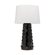 Naomi Table Lamp (6939|HL335201-BLK/GL)
