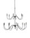 Tirrell Medium Black Chandelier (92|9000-0654)