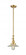 Halophane - 1 Light - 9 inch - Satin Gold - Stem Hung - Adjustable Mini Pendant (3442|206-SG-G2)