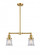 Canton - 2 Light - 21 inch - Satin Gold - Stem Hung - Adjustable Island Light (3442|209-SG-G182S-LED)