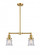 Canton - 2 Light - 21 inch - Satin Gold - Stem Hung - Adjustable Island Light (3442|209-SG-G184S-LED)