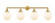 Beacon - 4 Light - 44 inch - Satin Gold - Adjustable Bath Vanity Light (3442|215-SG-G201-8)