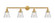 Cone - 4 Light - 42 inch - Satin Gold - Adjustable Bath Vanity Light (3442|215-SG-G64)