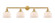 Bell - 4 Light - 44 inch - Satin Gold - Adjustable Bath Vanity Light (3442|215-SG-G71-LED)