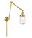 Dover - 1 Light - 5 inch - Satin Gold -Adjustable Swing Arm (3442|238-SG-G314)