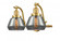 Fulton - 2 Light - 18 inch - Satin Gold - Adjustable Bath Vanity Light (3442|515-2W-SG-G173)