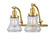 Bellmont - 2 Light - 18 inch - Satin Gold - Adjustable Bath Vanity Light (3442|515-2W-SG-G192-LED)