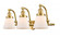 Cone - 3 Light - 28 inch - Satin Gold - Adjustable Bath Vanity Light (3442|515-3W-SG-G61)