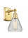 Conesus - 1 Light - 6 inch - Satin Gold - Sconce (3442|516-1W-SG-G275-LED)