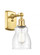 Ellery - 1 Light - 5 inch - Satin Gold - Sconce (3442|516-1W-SG-G394)