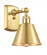 Smithfield - 1 Light - 7 inch - Satin Gold - Sconce (3442|516-1W-SG-M8)