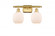 Belfast - 2 Light - 16 inch - Satin Gold - Bath Vanity Light (3442|516-2W-SG-G101-LED)
