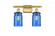 Candor 2 Light Bath Vanity Light (3442|516-2W-SG-G352-BL)