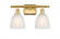 Castile - 2 Light - 16 inch - Satin Gold - Bath Vanity Light (3442|516-2W-SG-G381)