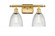 Castile - 2 Light - 16 inch - Satin Gold - Bath Vanity Light (3442|516-2W-SG-G382)