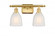 Brookfield - 2 Light - 16 inch - Satin Gold - Bath Vanity Light (3442|516-2W-SG-G441)