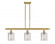 Cobbleskill - 3 Light - 36 inch - Satin Gold - Stem hung - Island Light (3442|516-3I-SG-G112)