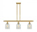 Caledonia - 3 Light - 36 inch - Satin Gold - Cord hung - Island Light (3442|516-3I-SG-G2511)