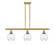 Waverly - 3 Light - 36 inch - Satin Gold - Stem hung - Island Light (3442|516-3I-SG-G362)