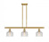 Dayton - 3 Light - 36 inch - Satin Gold - Cord hung - Island Light (3442|516-3I-SG-G412-LED)