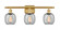 Belfast - 3 Light - 26 inch - Satin Gold - Bath Vanity Light (3442|516-3W-SG-G104-LED)