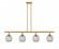 Belfast - 4 Light - 48 inch - Satin Gold - Stem hung - Island Light (3442|516-4I-SG-G104-LED)