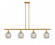 Belfast - 4 Light - 48 inch - Satin Gold - Stem hung - Island Light (3442|516-4I-SG-G105)