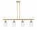 Candor - 4 Light - 48 inch - Satin Gold - Stem hung - Island Light (3442|516-4I-SG-G352)