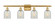 Caledonia - 4 Light - 35 inch - Satin Gold - Bath Vanity Light (3442|516-4W-SG-G2511-LED)