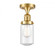 Dover - 1 Light - 5 inch - Satin Gold - Semi-Flush Mount (3442|517-1CH-SG-G314)