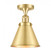 Appalachian - 1 Light - 8 inch - Satin Gold - Semi-Flush Mount (3442|517-1CH-SG-M13-SG)