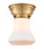 Bellmont - 1 Light - 6 inch - Brushed Brass - Flush Mount (3442|623-1F-BB-G191-LED)