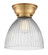 Seneca Falls - 1 Light - 10 inch - Brushed Brass - Flush Mount (3442|623-1F-BB-G222-LED)