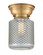 Stanton - 1 Light - 6 inch - Brushed Brass - Flush Mount (3442|623-1F-BB-G262)